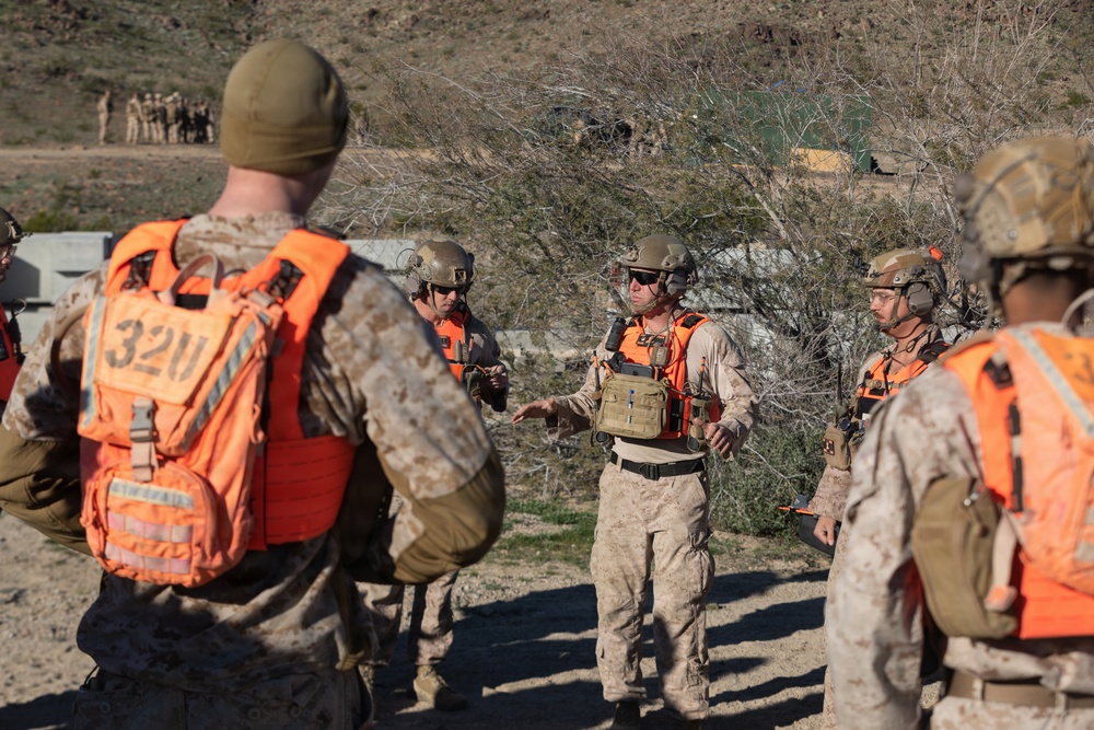 U.S. Marines with 3rd Bn., 7th Marines execute live-fire event during SLTE