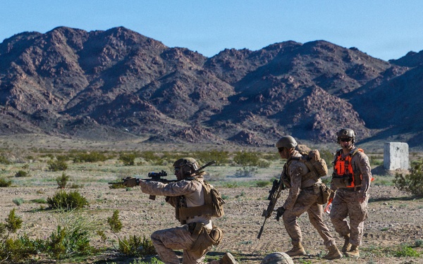U.S. Marines with 3rd Bn., 7th Marines execute live-fire event during SLTE