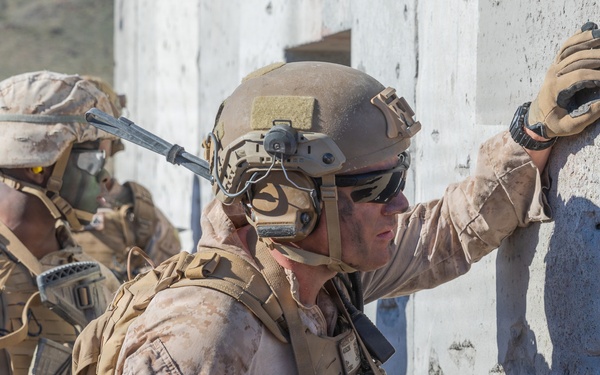 U.S. Marines with 3rd Bn., 7th Marines execute live-fire event during SLTE