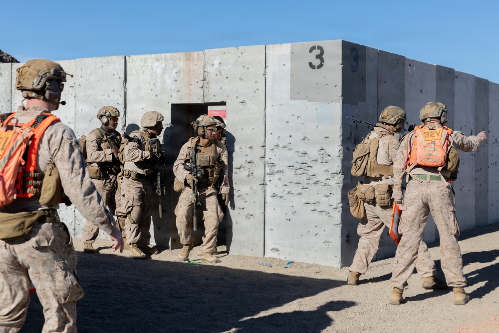 U.S. Marines with 3rd Bn., 7th Marines execute live-fire event during SLTE