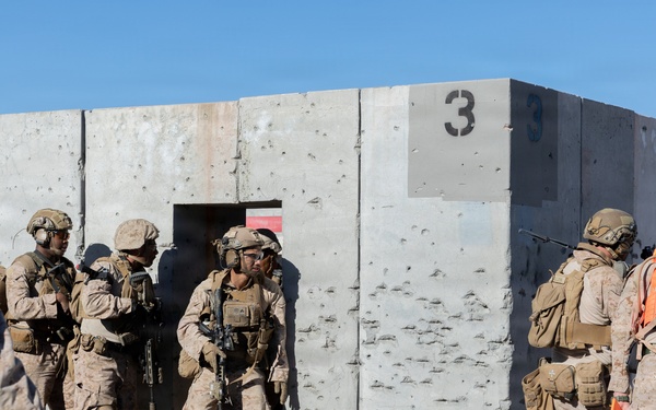 U.S. Marines with 3rd Bn., 7th Marines execute live-fire event during SLTE