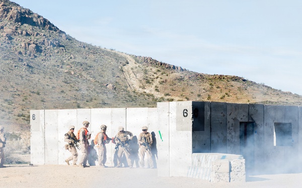 U.S. Marines with 3rd Bn., 7th Marines execute live-fire event during SLTE