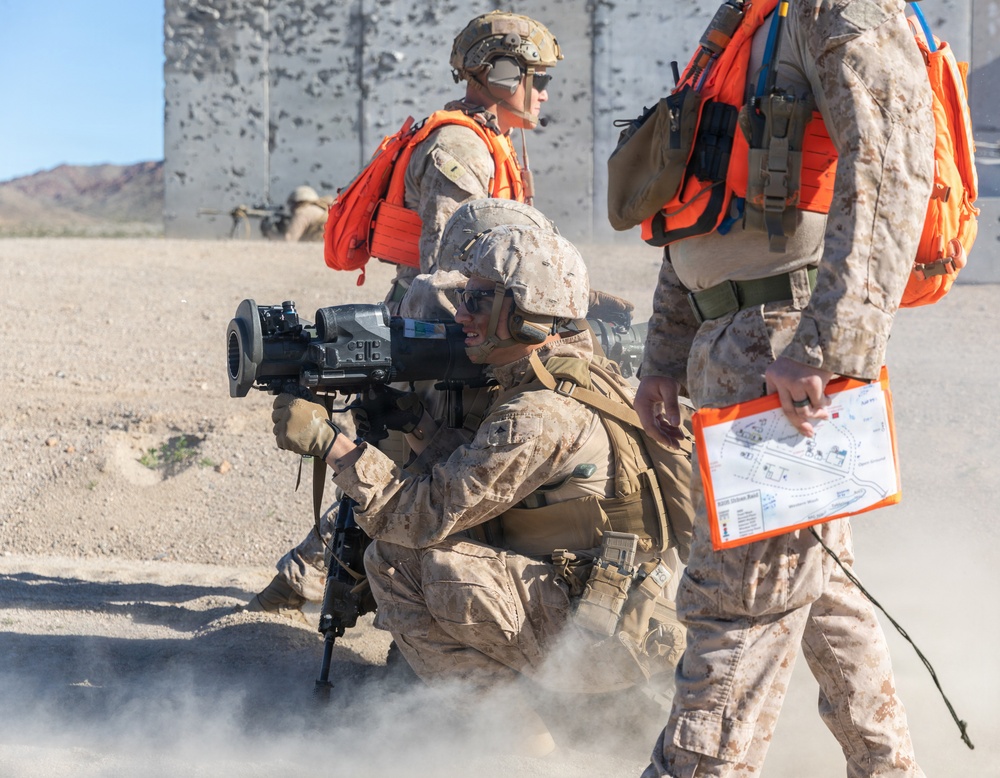 U.S. Marines with 3rd Bn., 7th Marines execute live-fire event during SLTE