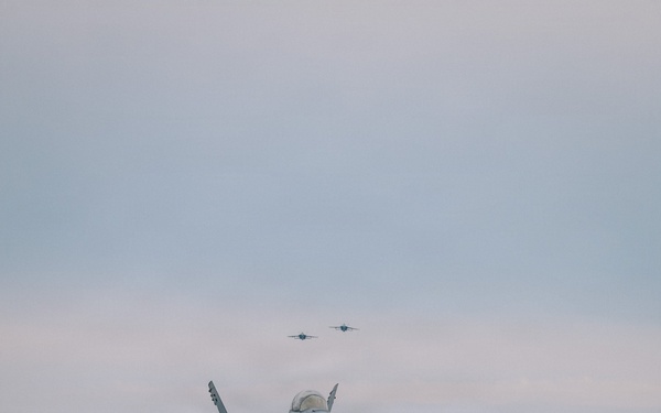 Theodore Roosevelt Supports Air Operations