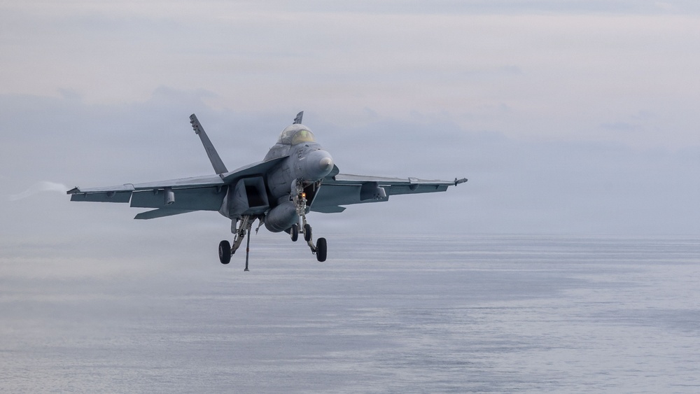 USS Theodore Roosevelt Supports Air Operations