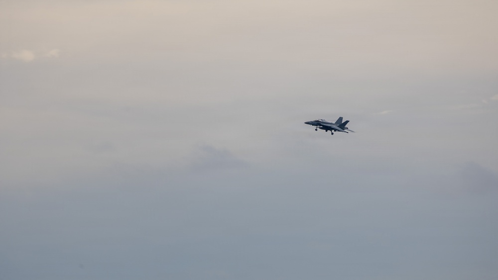 USS Theodore Roosevelt Supports Aircraft Operations