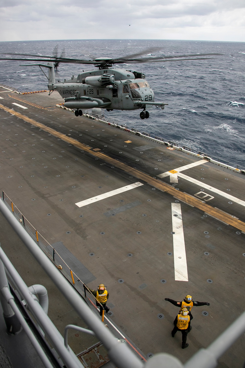 USS Tripoli Conducts Flight Ops with VMM 265