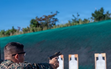 MAG-36 hosts combat pistol program sustainment range