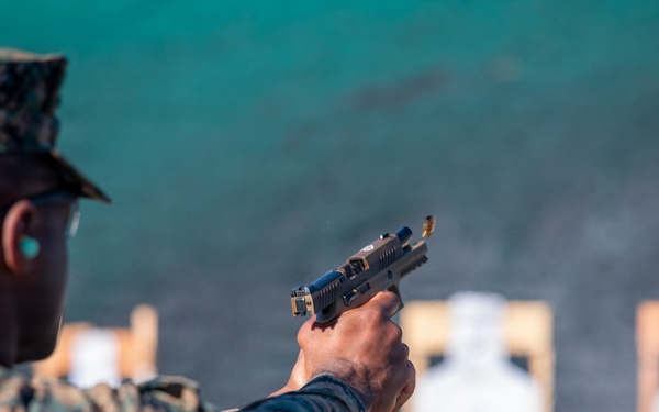 MAG-36 hosts combat pistol program sustainment range
