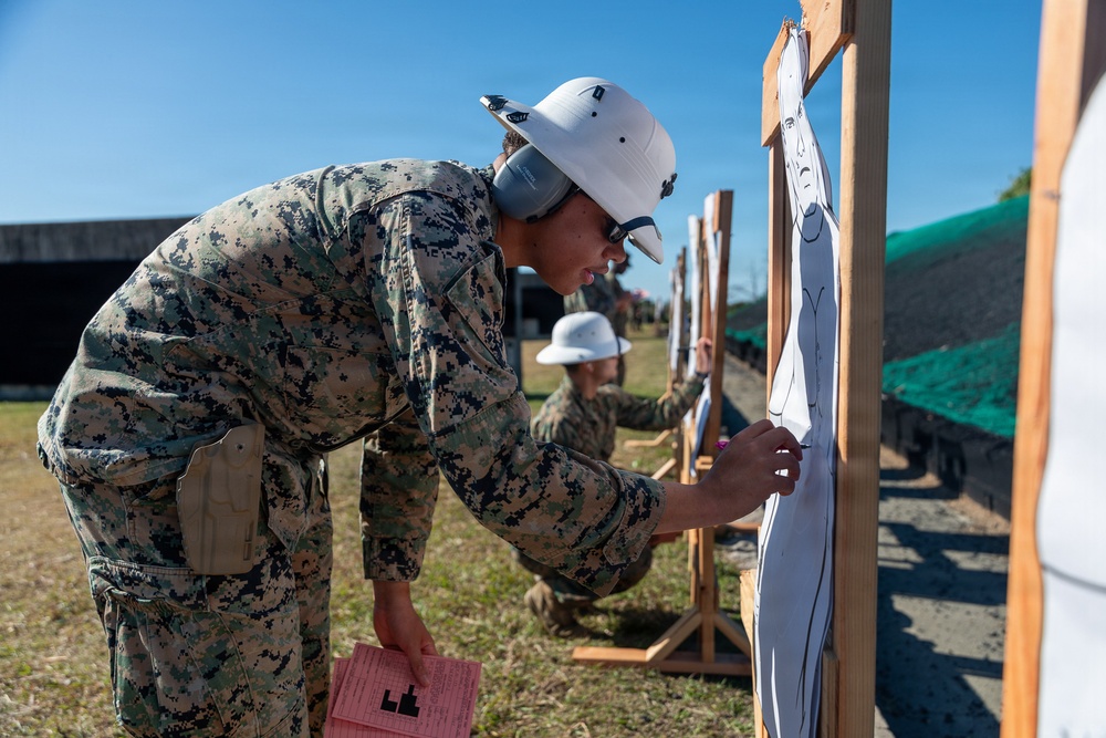 MAG-36 hosts combat pistol program sustainment range