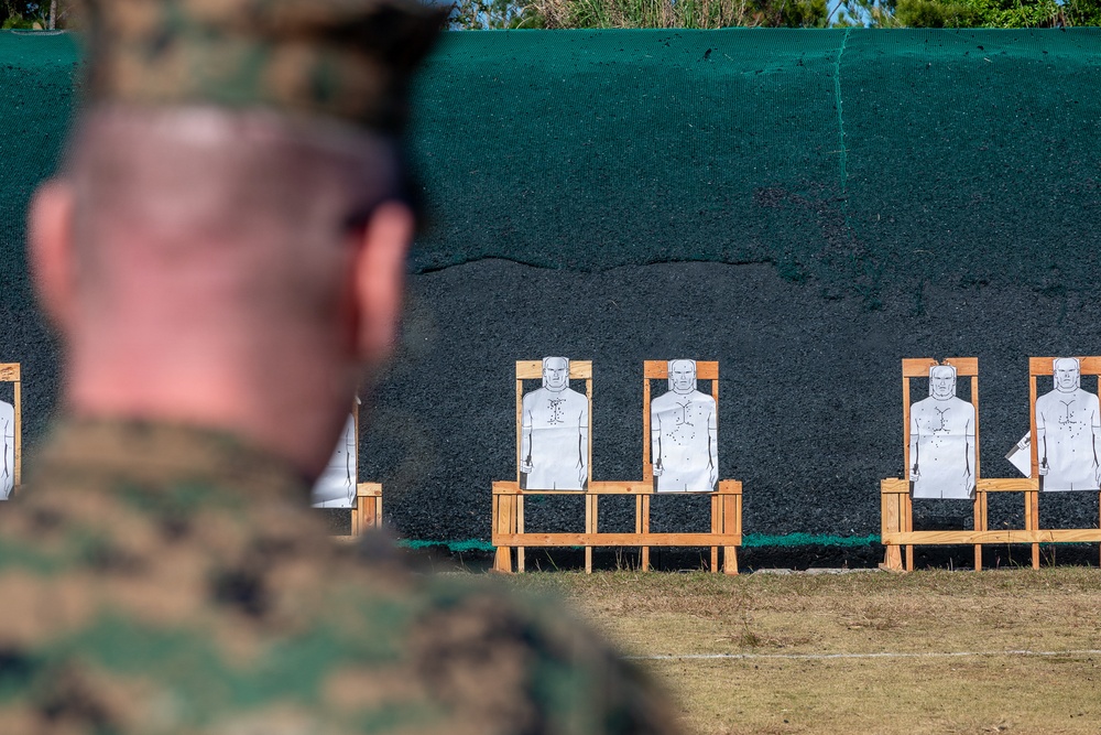 MAG-36 hosts combat pistol program sustainment range