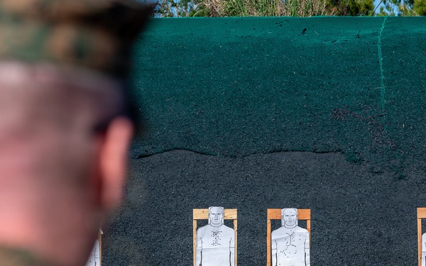 MAG-36 hosts combat pistol program sustainment range