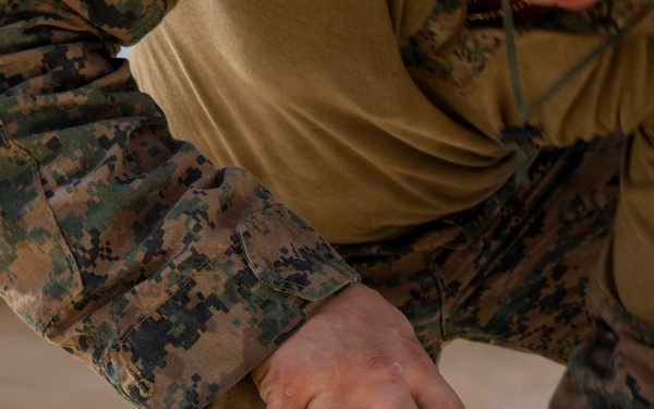 U.S. Marines establish FARP operations at Tinian