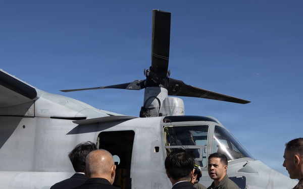 MAG-36 gives tour of aircraft to Japan Ministry of Defense officials