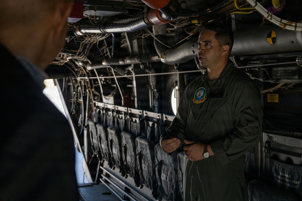 MAG-36 gives tour of aircraft to Japan Ministry of Defense officials