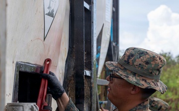 U.S. Marines establish FARP operations at Tinian