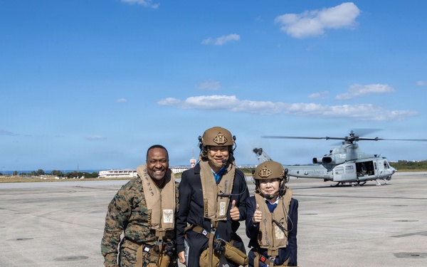 MAG-36 gives tour of aircraft to Japan Ministry of Defense officials