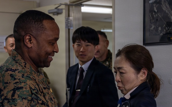 MAG-36 gives tour of aircraft to Japan Ministry of Defense officials