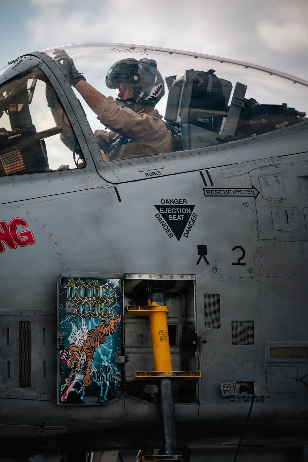 75th EFGS Launches A-10 Thunderbolt II Aircraft