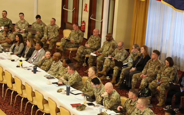 U.S. Military Senior Medical Leaders from across Europe take part in Senior Leader Forum