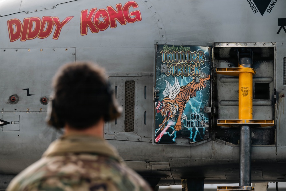 75th EFGS Launches A-10 Thunderbolt II Aircraft