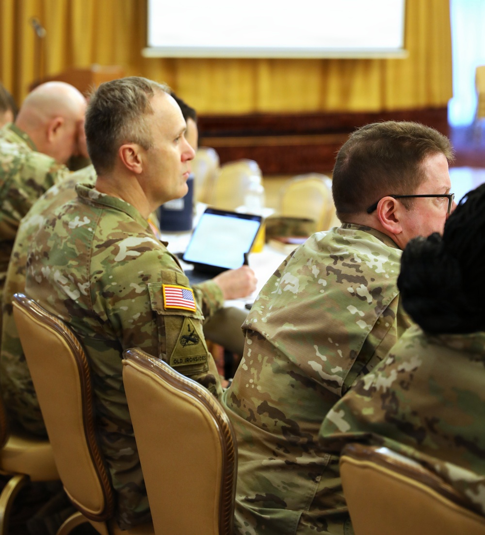 U.S. Military Senior Medical Leaders from across Europe take part in Senior Leader Forum