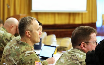 U.S. Military Senior Medical Leaders from across Europe take part in Senior Leader Forum