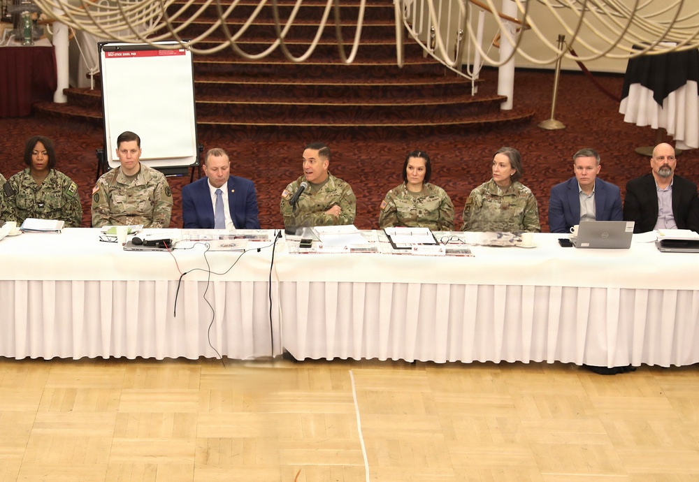 U.S. Military Senior Medical Leaders from across Europe take part in Senior Leader Forum