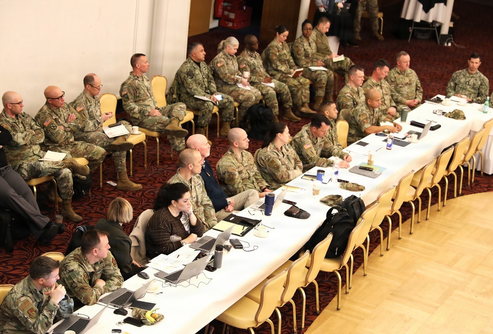 U.S. Military Senior Medical Leaders from across Europe take part in Senior Leader Forum