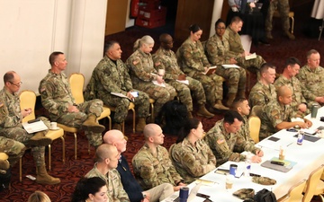 U.S. Military Senior Medical Leaders from across Europe take part in Senior Leader Forum