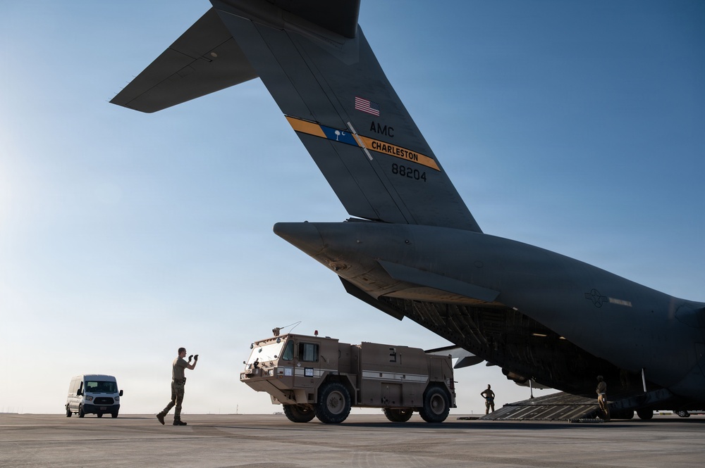 16th EAS conducts joint cargo mission within CENTCOM AOR
