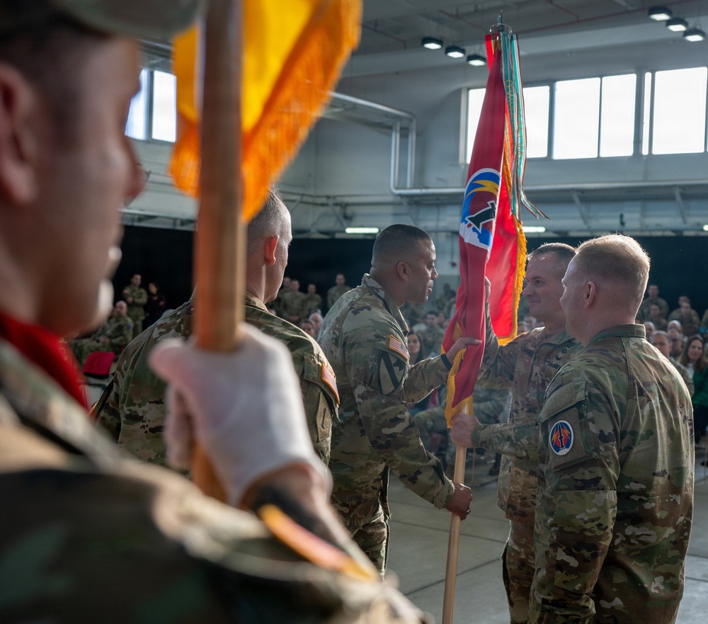 Command Sgt. Maj. Jackson Transfers Responsibility