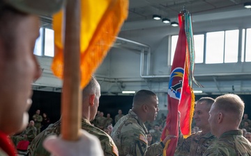 Command Sgt. Maj. Jackson Transfers Responsibility
