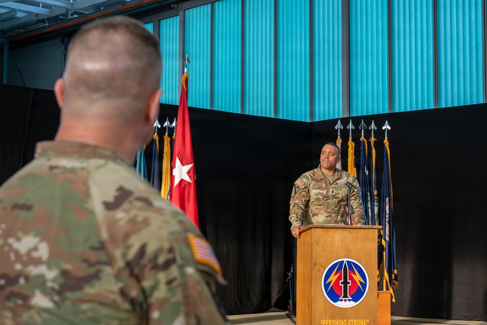 Command Sgt. Maj. Jackson Transfers Responsibility