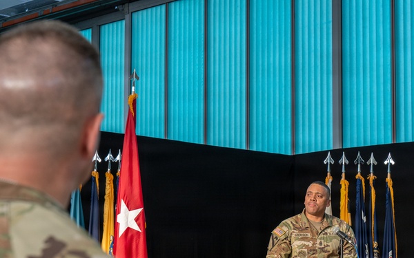 Command Sgt. Maj. Jackson Transfers Responsibility