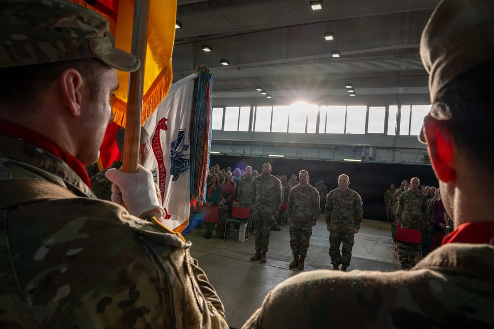Command Sgt. Maj. Jackson Transfers Responsibility