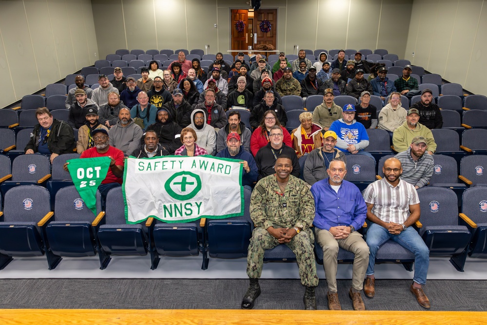 Shop 06 Wins NNSY Oct. 2025 Safety Flag