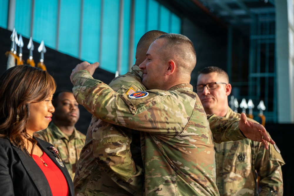 Command Sgt. Maj. Jackson Transfers Responsibility