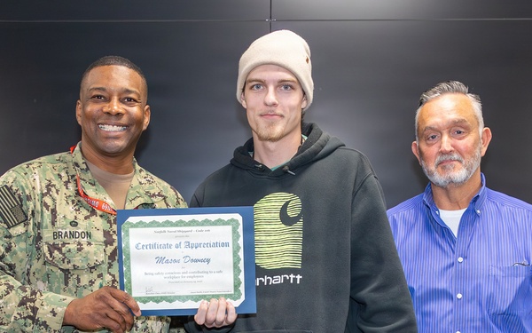 Shop 06 Wins NNSY Oct. 2025 Safety Flag