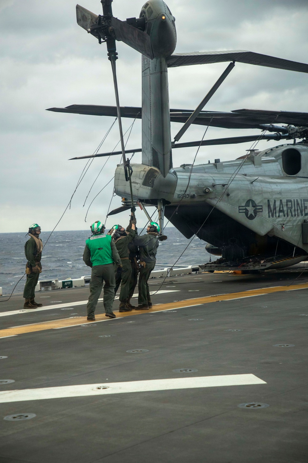 USS Tripoli Conducts Flight Ops with VMM 265
