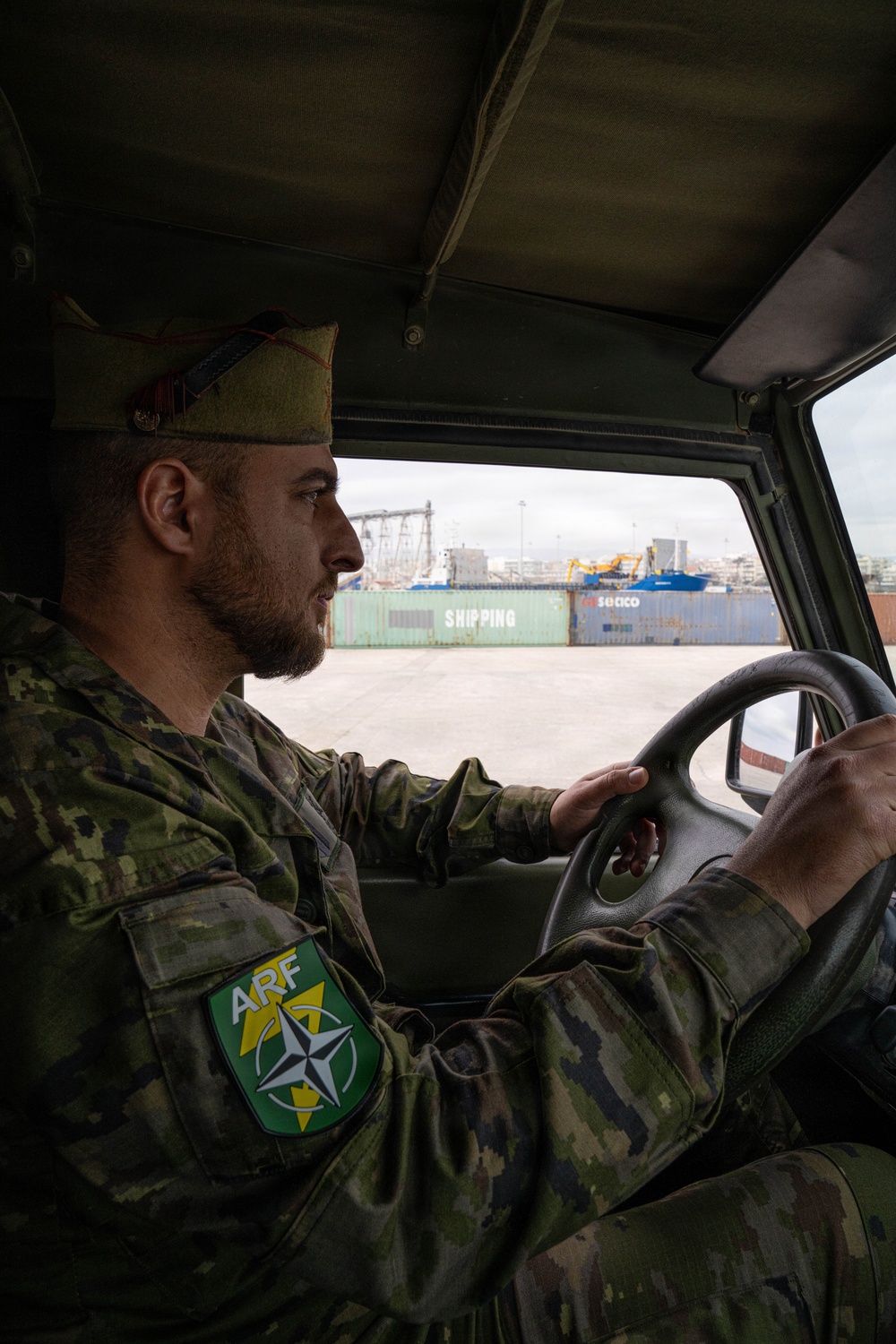 Steadfast Dart 2025: Strategic Deployment of Spanish Forces Departing Greece