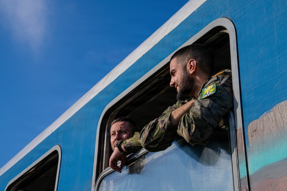 Steadfast Dart 2025: Strategic Deployment of Spanish Forces Departing Greece