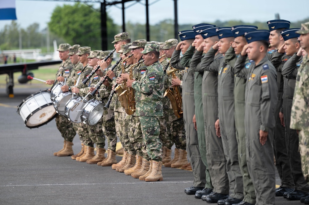 Massachusetts National Guard joins Paraguay in celebrating 46th anniversary of Paraguayan Air Force’s fighter wing