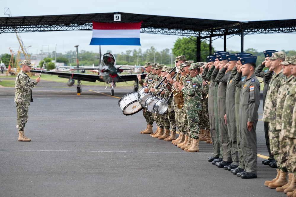 Massachusetts National Guard joins Paraguay in celebrating 46th anniversary of Paraguayan Air Force’s fighter wing