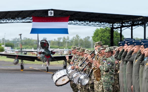 Massachusetts National Guard joins Paraguay in celebrating 46th anniversary of Paraguayan Air Force’s fighter wing