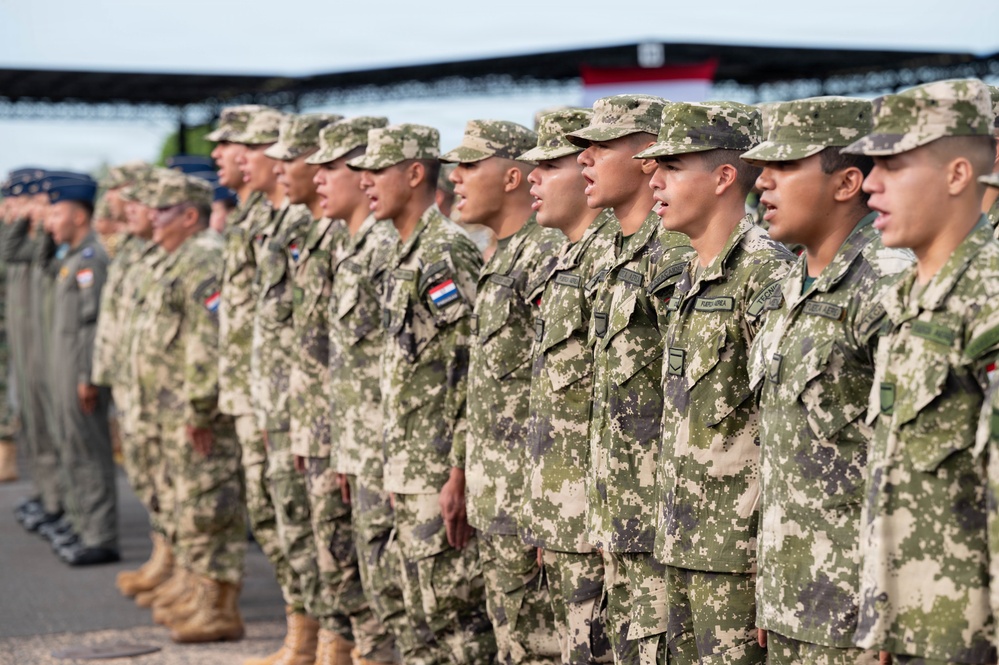 Massachusetts National Guard joins Paraguay in celebrating 46th anniversary of Paraguayan Air Force’s fighter wing