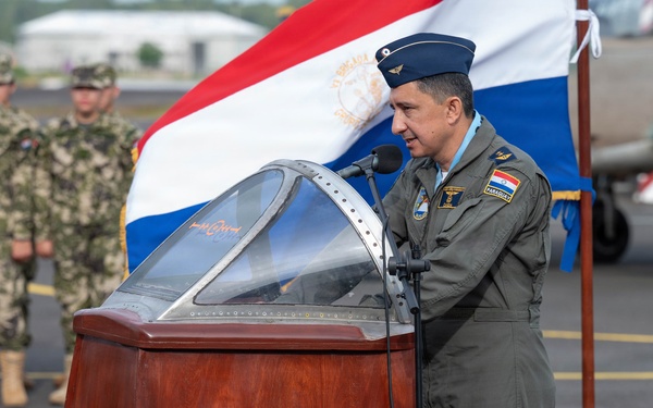 Massachusetts National Guard joins Paraguay in celebrating 46th anniversary of Paraguayan Air Force’s fighter wing