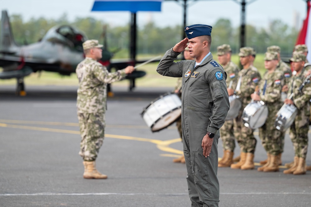 Massachusetts National Guard joins Paraguay in celebrating 46th anniversary of Paraguayan Air Force’s fighter wing