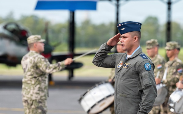 Massachusetts National Guard joins Paraguay in celebrating 46th anniversary of Paraguayan Air Force’s fighter wing