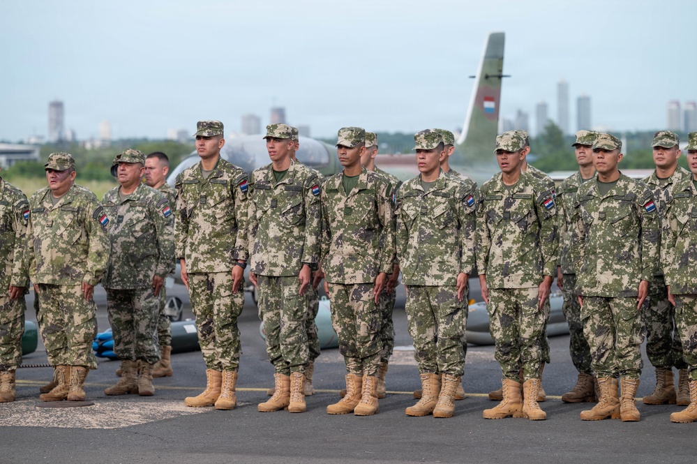 Massachusetts National Guard joins Paraguay in celebrating 46th anniversary of Paraguayan Air Force’s fighter wing